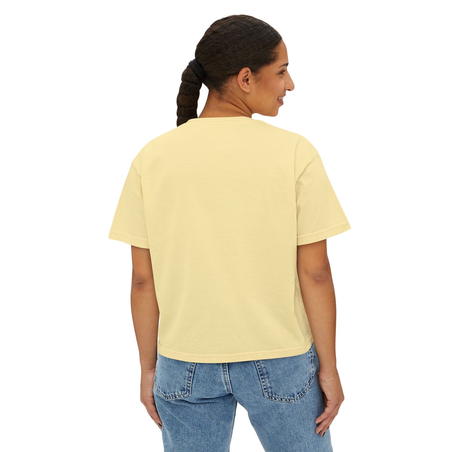"Dancing in Trauma" Boxy Tee Front