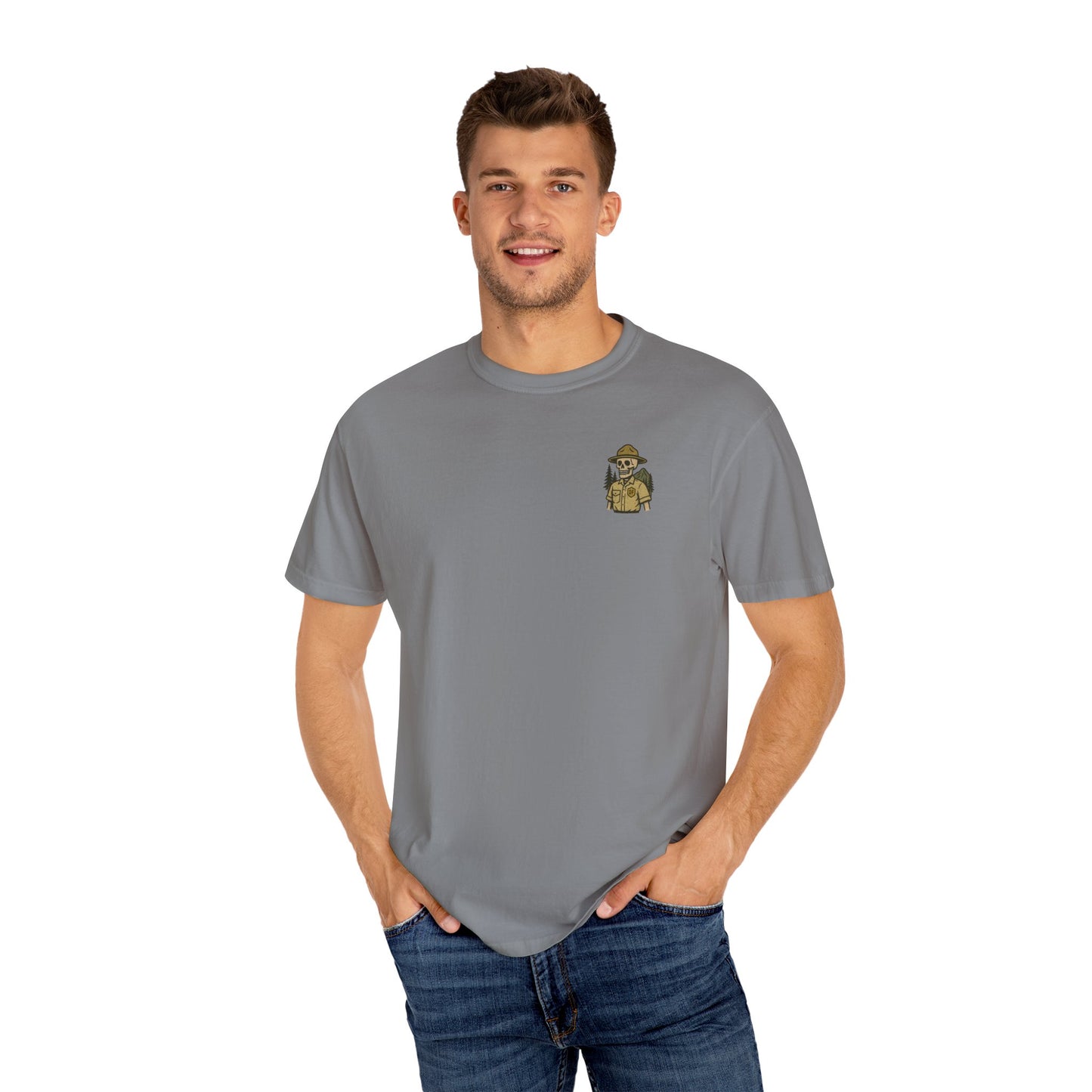 "Green and Grey, Til My Final Day" Premium T-Shirt