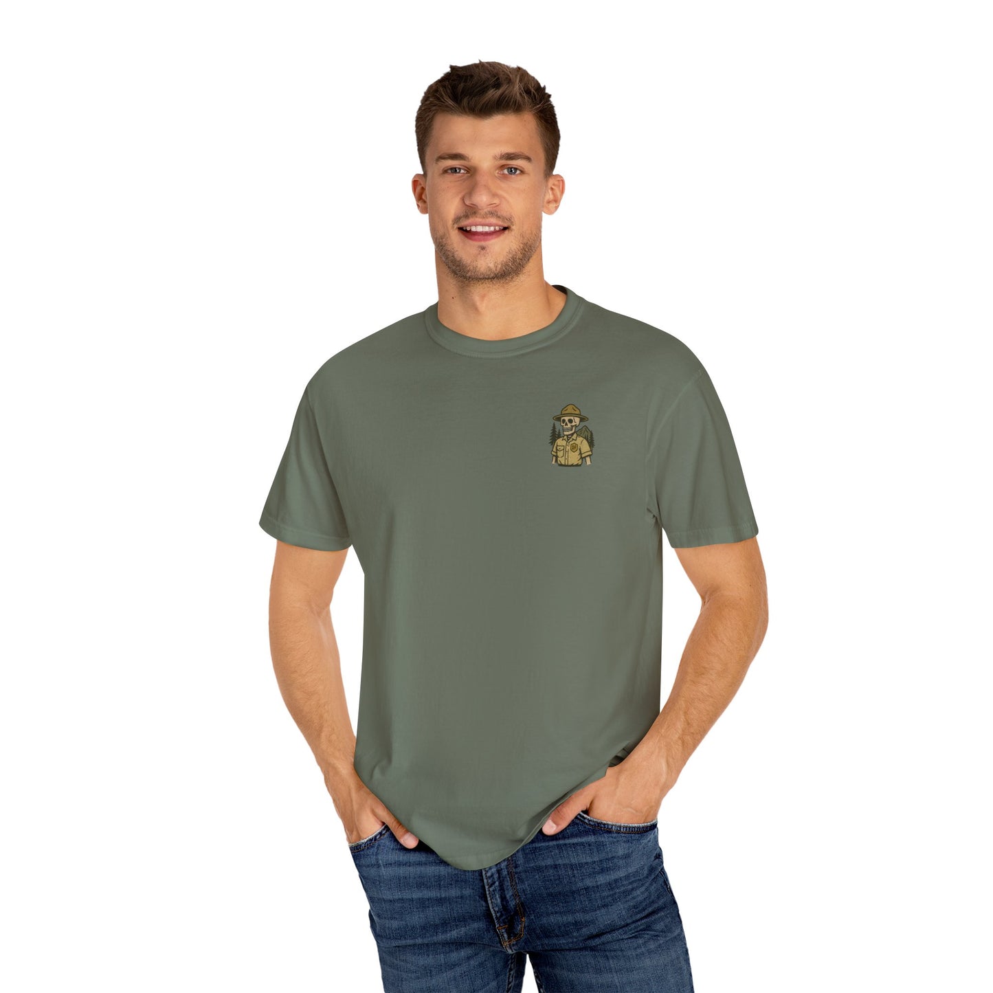 "Green and Grey, Til My Final Day" Premium T-Shirt