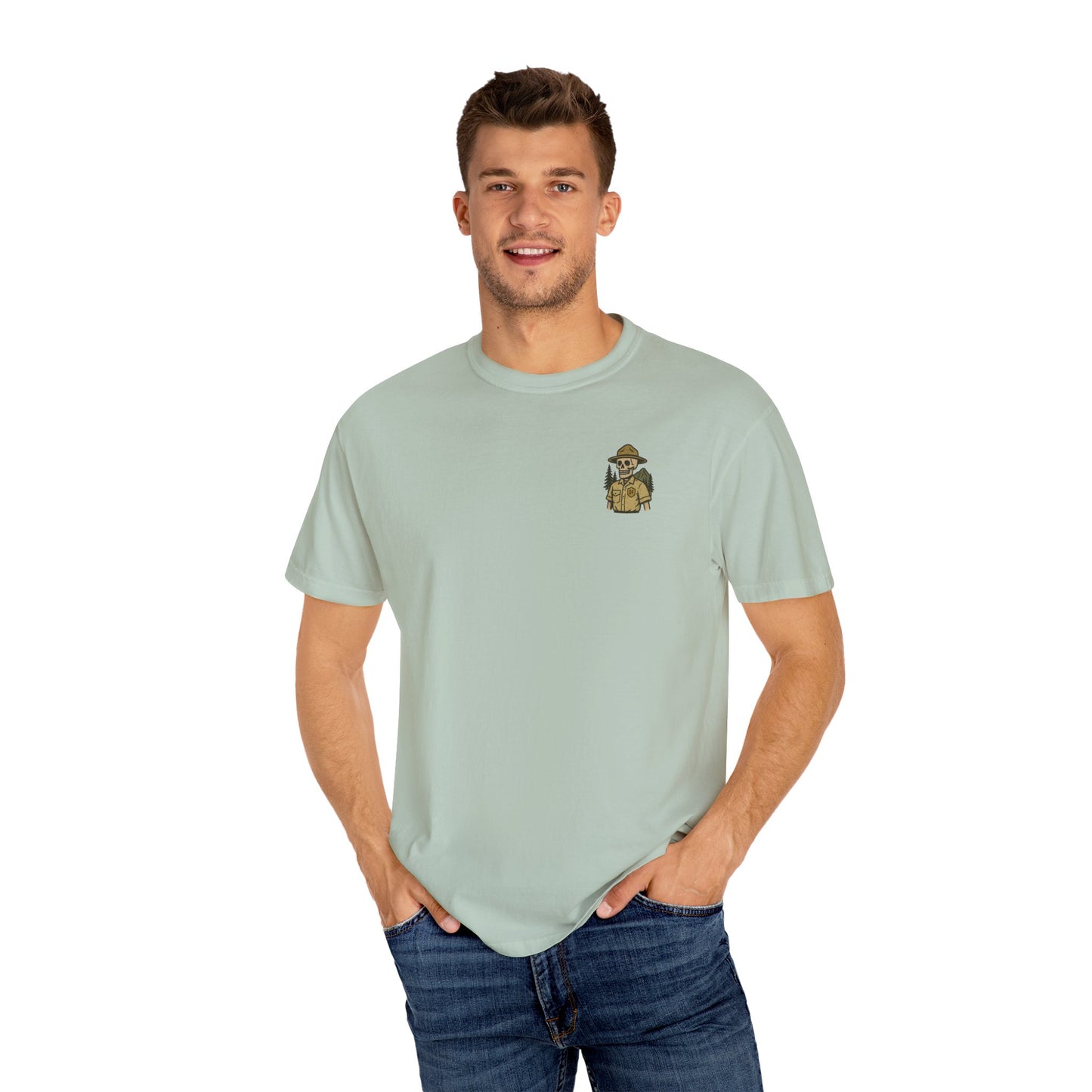 "Green and Grey, Til My Final Day" Premium T-Shirt