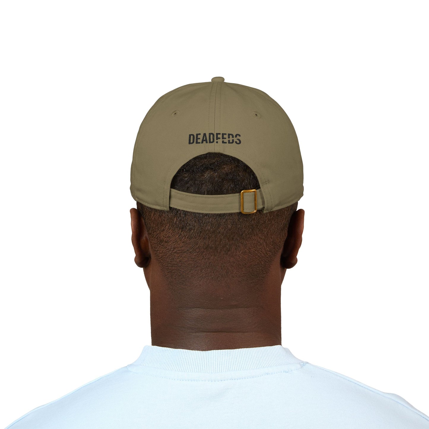 'Together in Trauma' Vintage Skeleton Dance Dad Hat - Embroidered Organic Hat