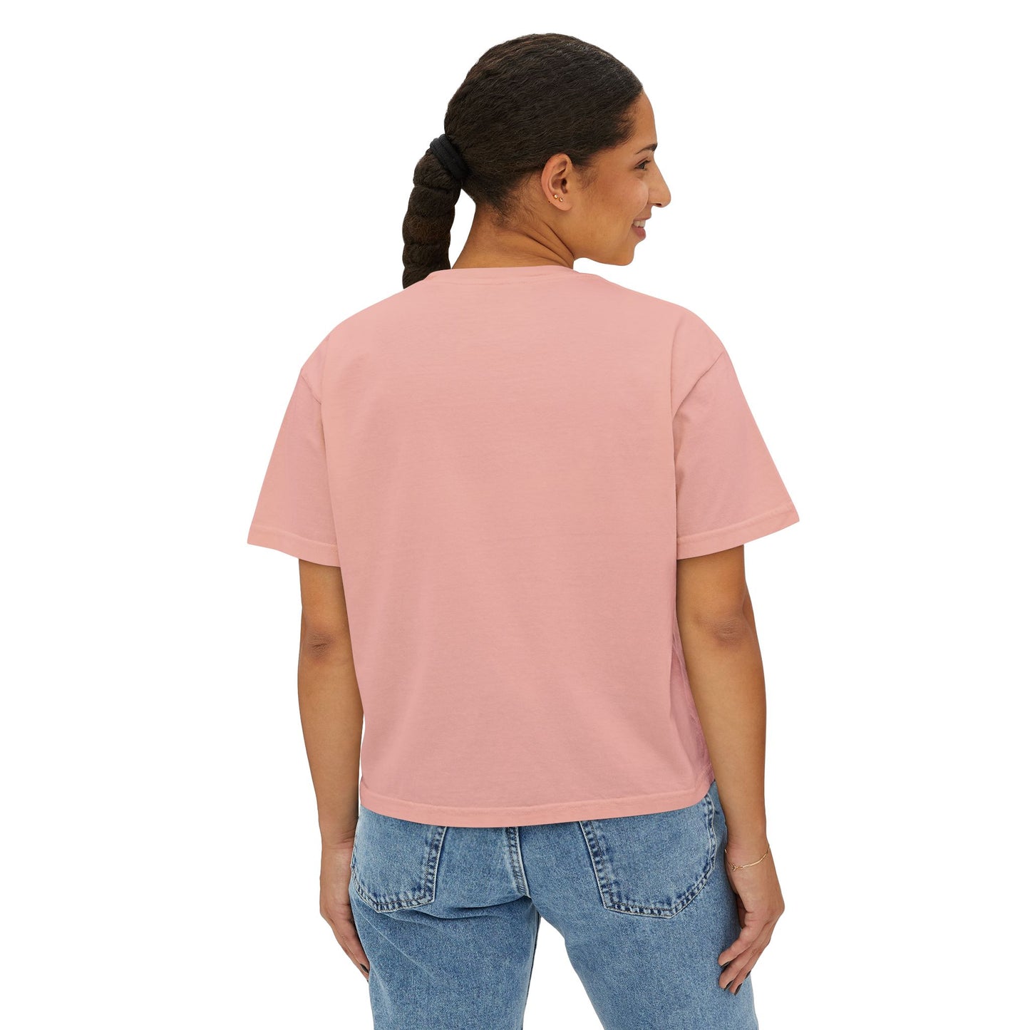"Dancing in Trauma" Boxy Tee Front