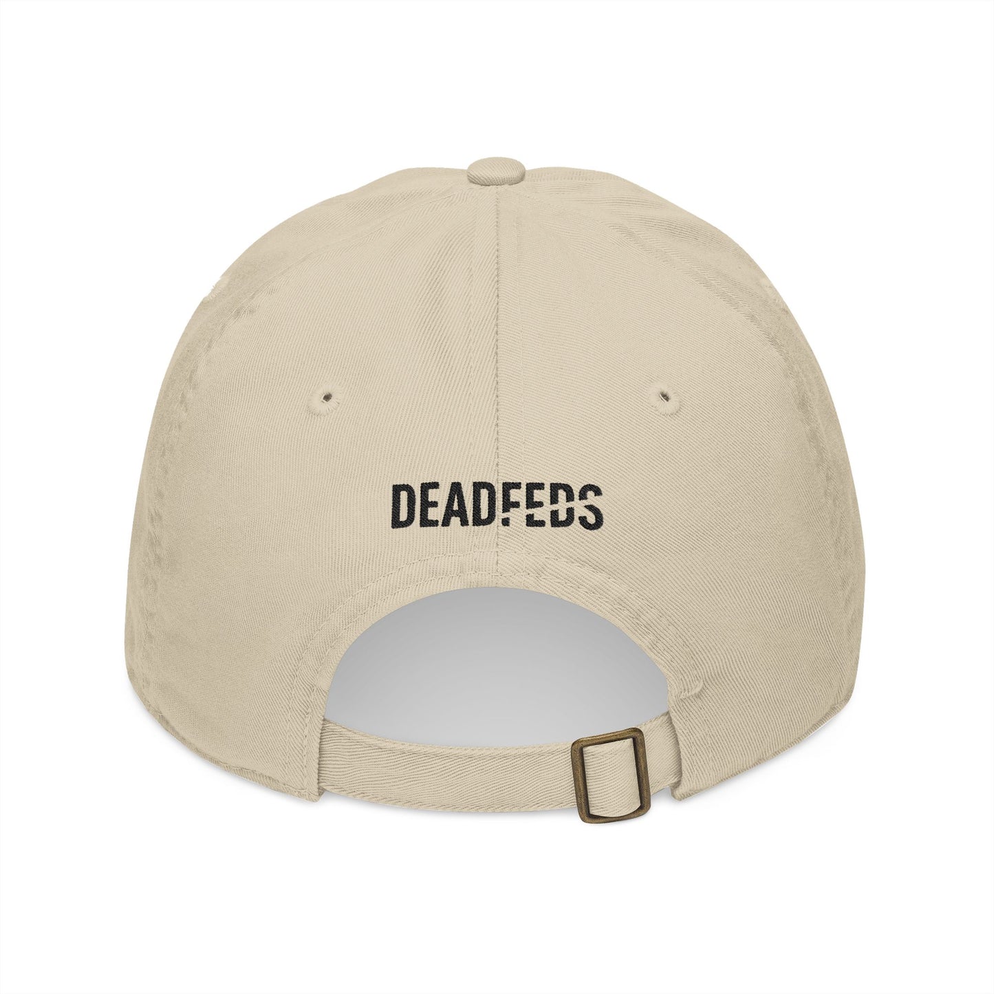 'Together in Trauma' Vintage Skeleton Dance Dad Hat - Embroidered Organic Hat