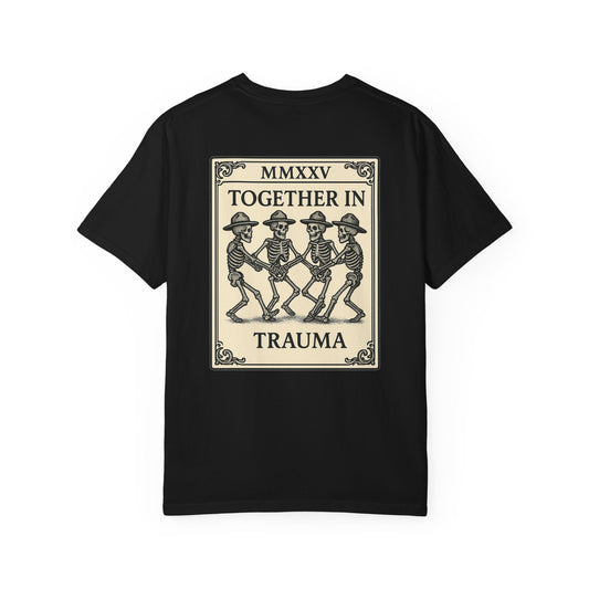 "Tarot Together in Trauma" Premium T-Shirt