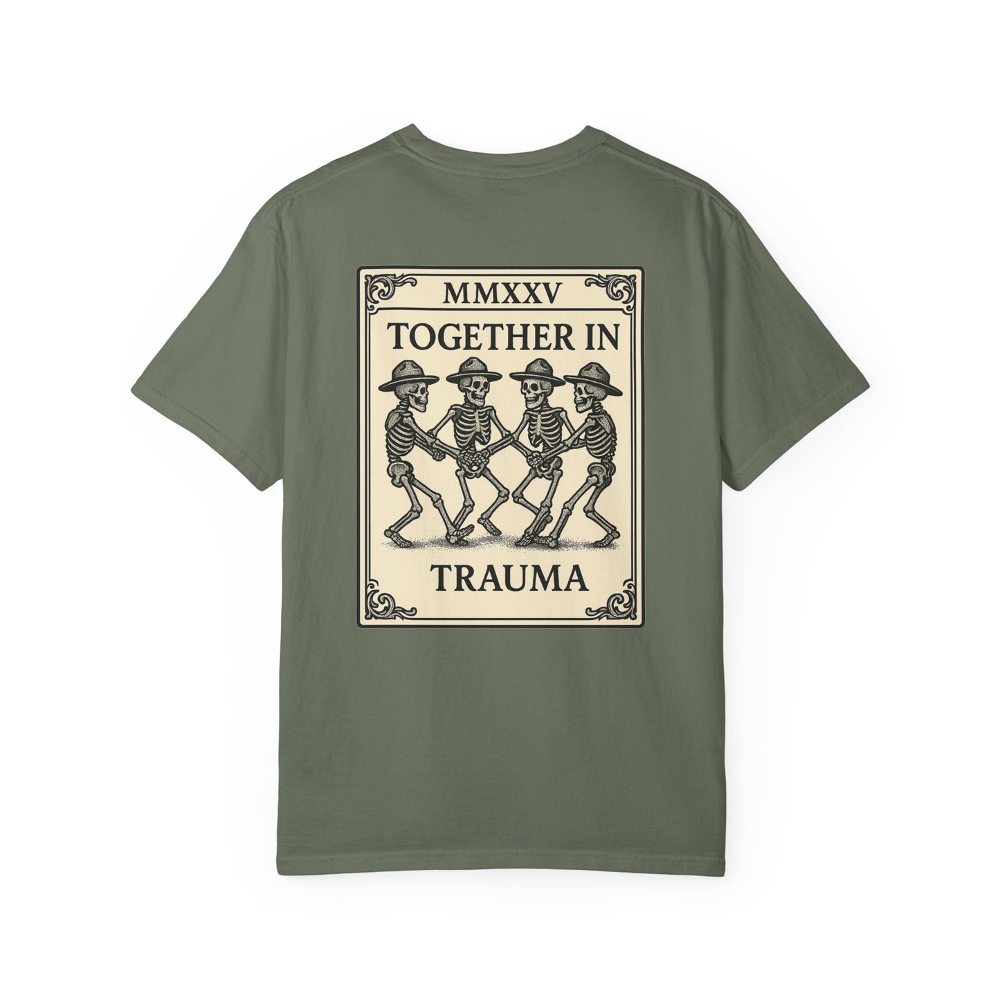 "Tarot Together in Trauma" Premium T-Shirt