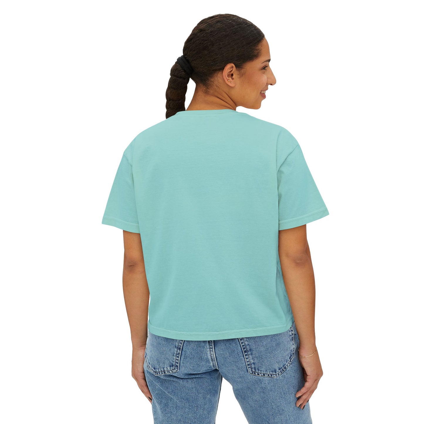 "Dancing in Trauma" Boxy Tee Front