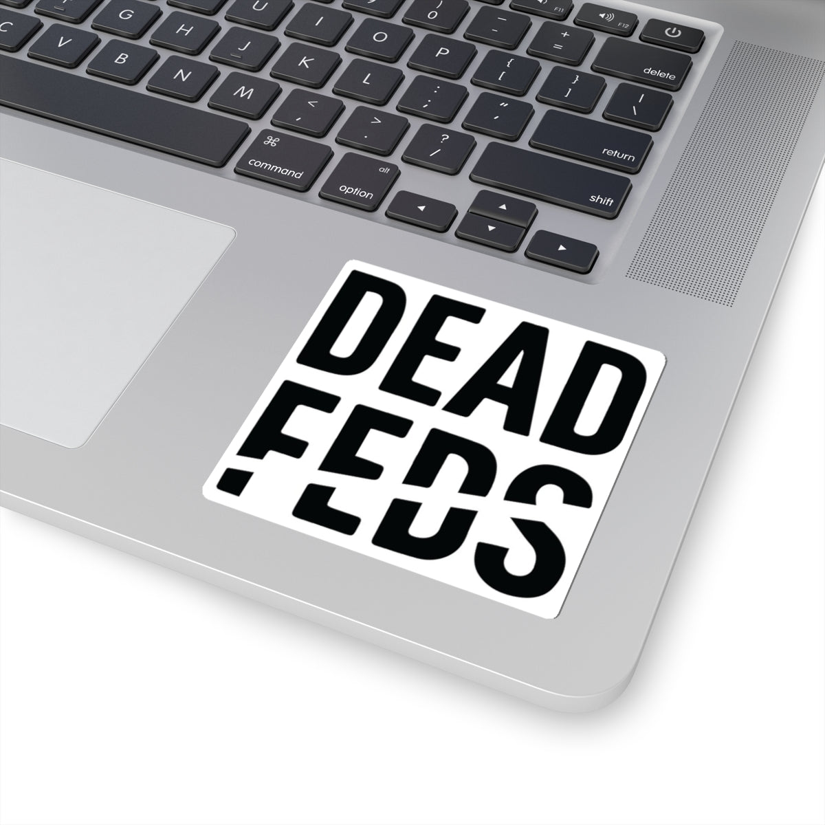 DeadFeds Logo Square Sticker for Laptop & Decor