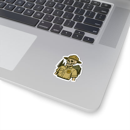 Flat Hat Ranger Sticker | Perfect for Laptops, Water Bottles, & More!
