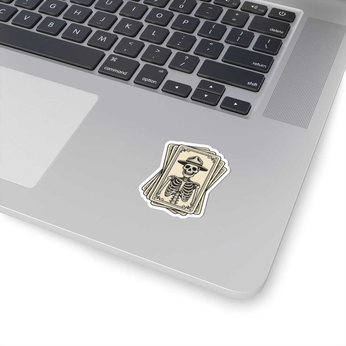 Flat Hat Tarot Sticker for Laptop & Decor