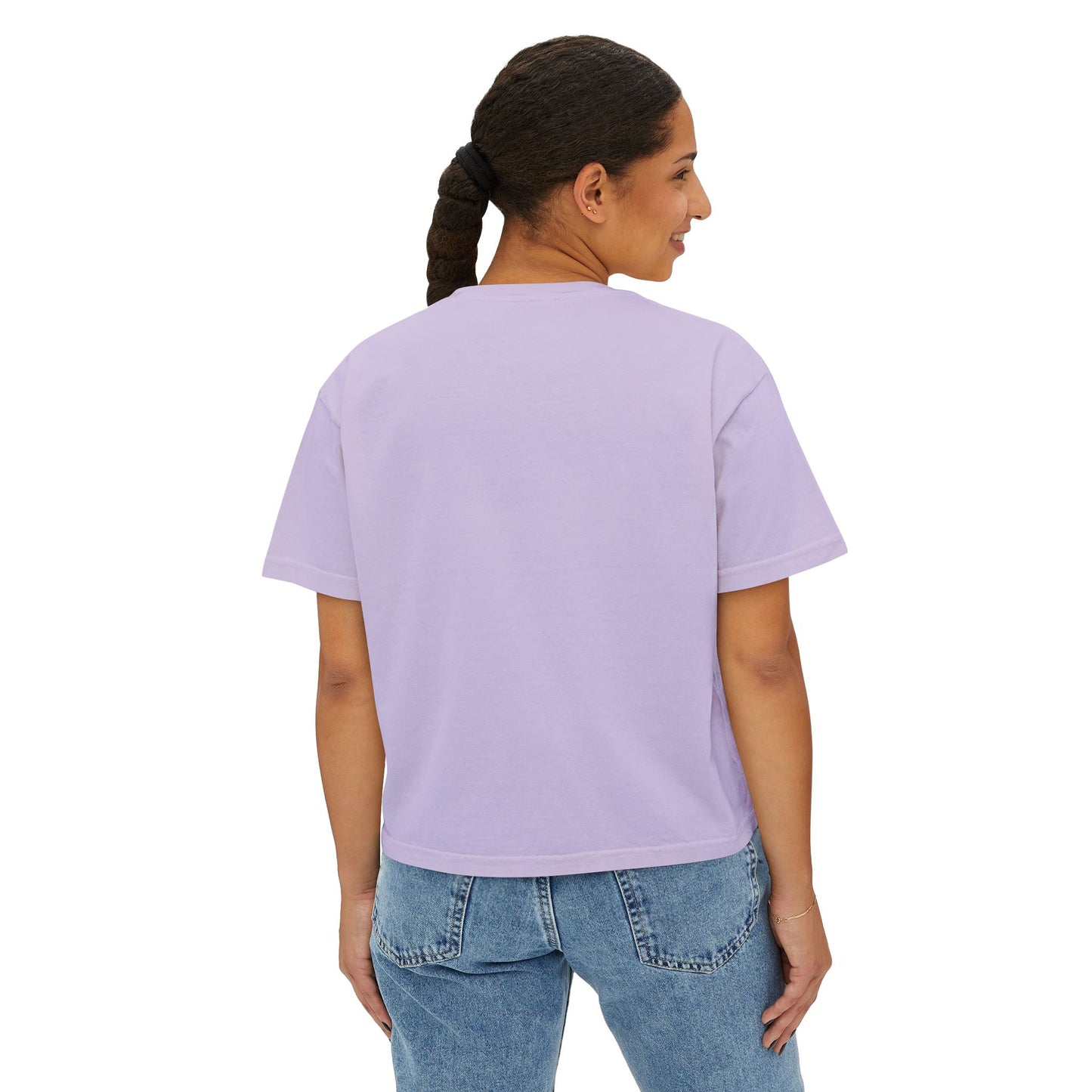 "Dancing in Trauma" Boxy Tee Front