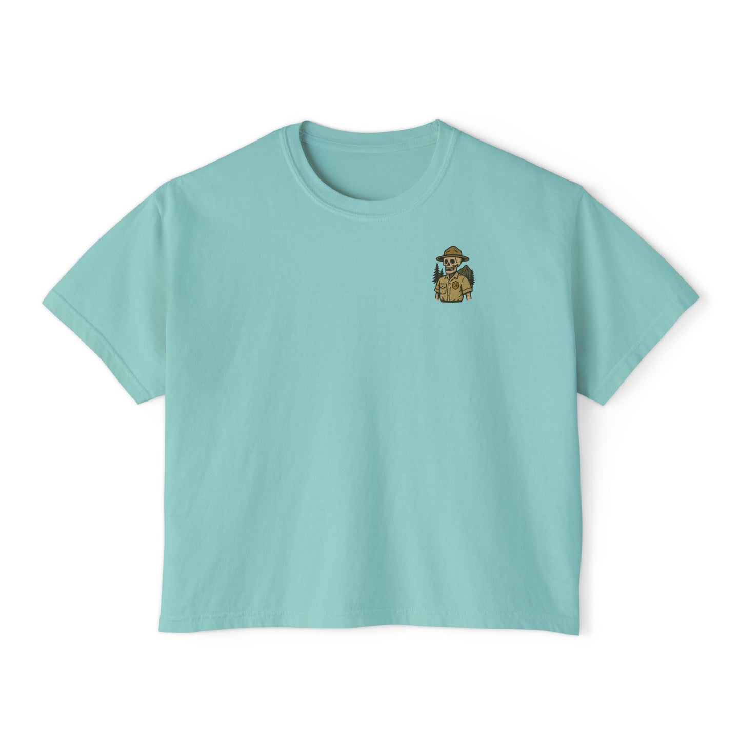 "Green and Grey, Til My Final Day" Boxy Tee