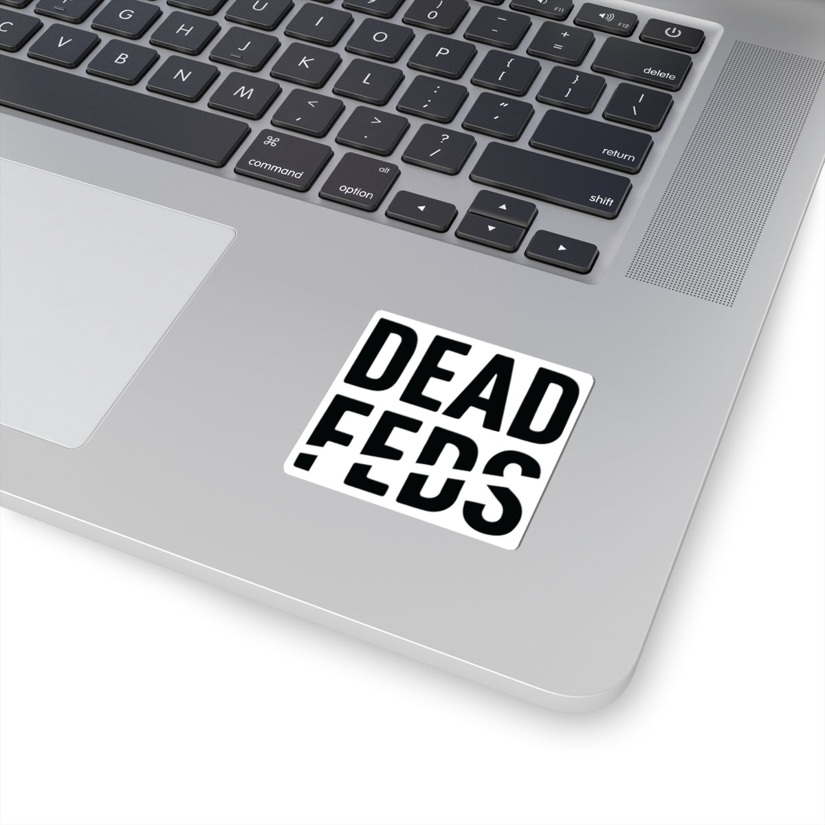 DeadFeds Logo Square Sticker for Laptop & Decor