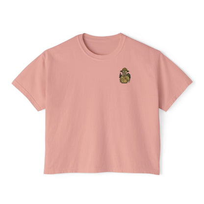 "Green and Grey, Til My Final Day" Boxy Tee