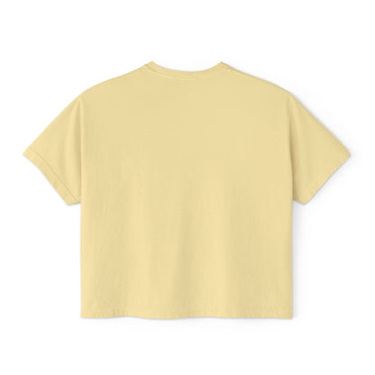"Dancing in Trauma" Boxy Tee Front