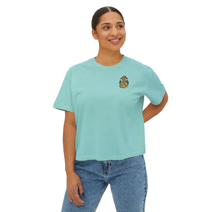 "Green and Grey, Til My Final Day" Boxy Tee