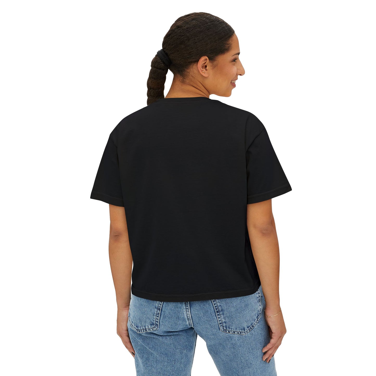 "Dancing in Trauma" Boxy Tee Front
