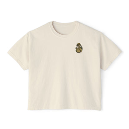 "Green and Grey, Til My Final Day" Boxy Tee