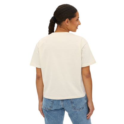 "Dancing in Trauma" Boxy Tee Front