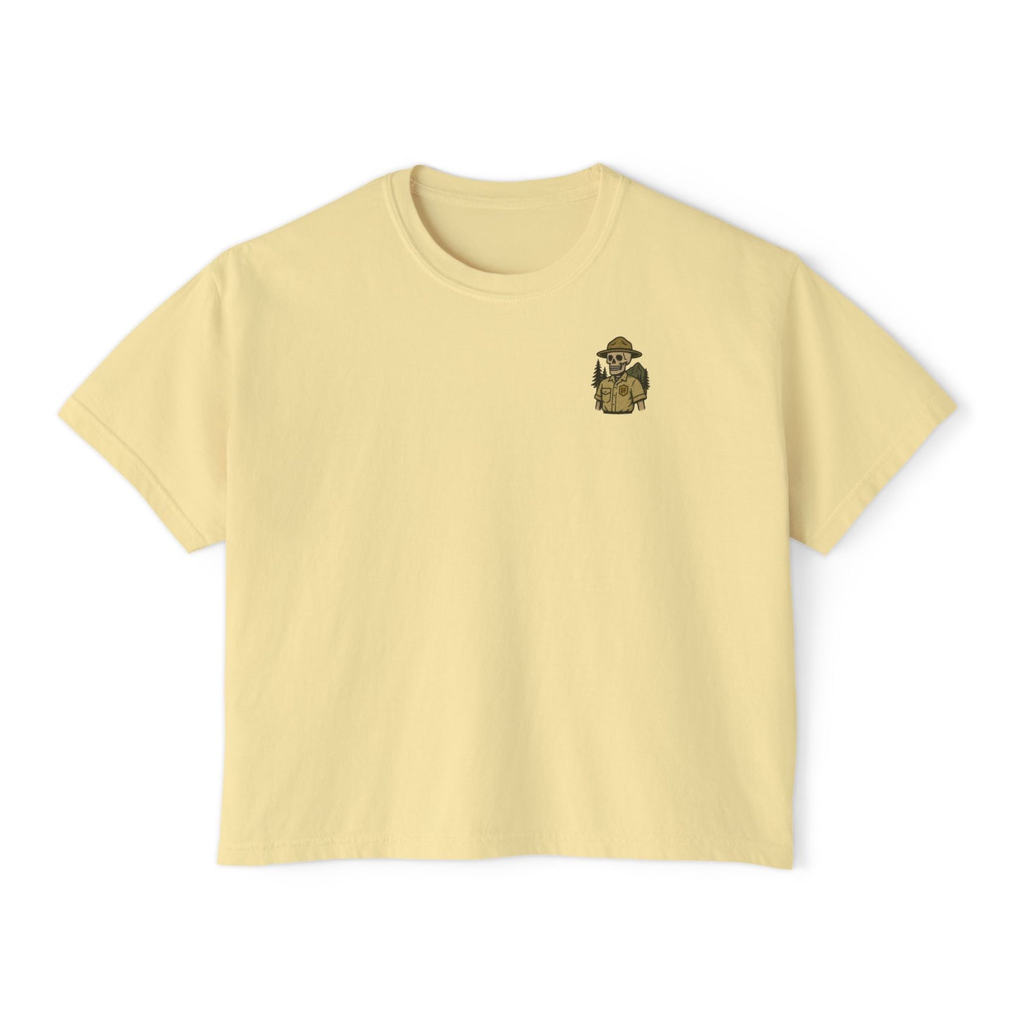 "Green and Grey, Til My Final Day" Boxy Tee