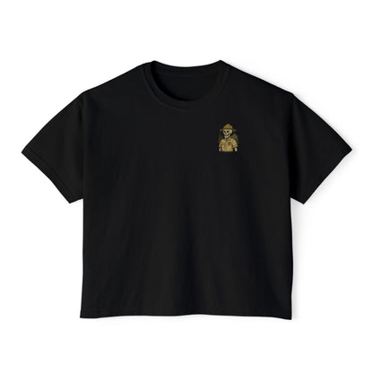 "Green and Grey, Til My Final Day" Boxy Tee