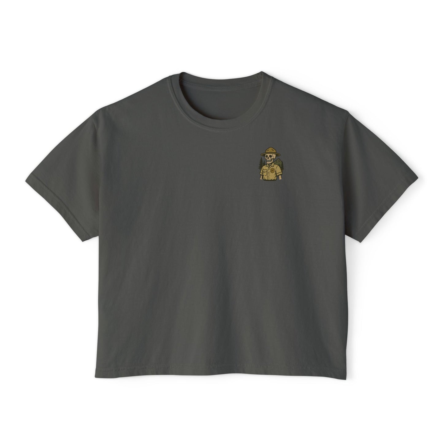 "Green and Grey, Til My Final Day" Boxy Tee