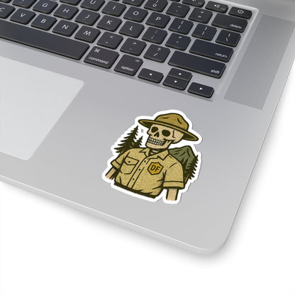 Flat Hat Ranger Sticker | Perfect for Laptops, Water Bottles, & More!