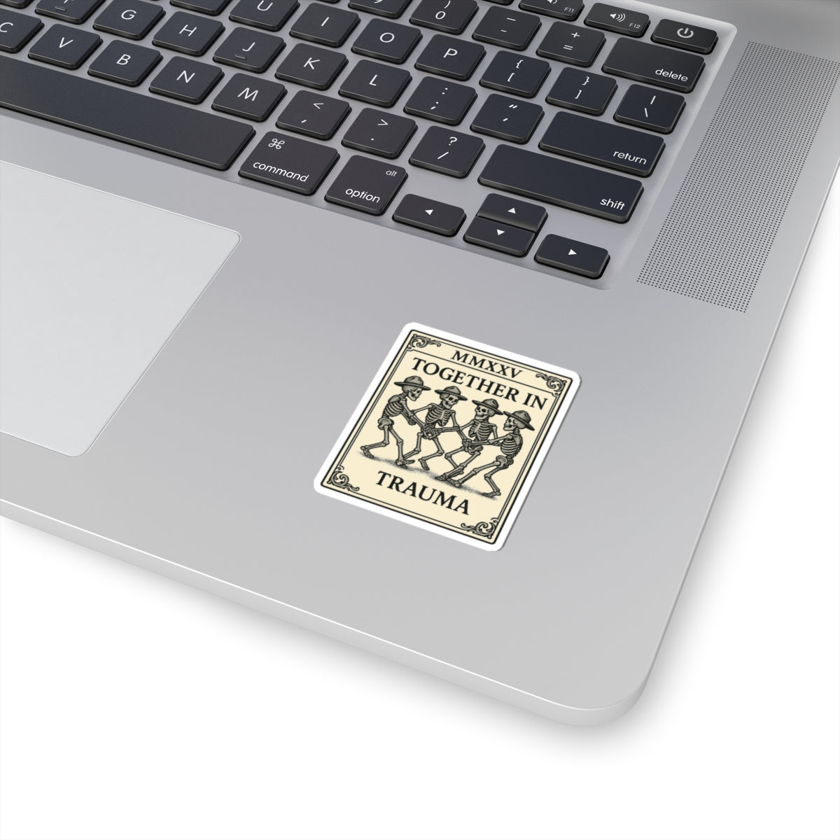 Together in Trauma Tarot Sticker for Laptop & Decor